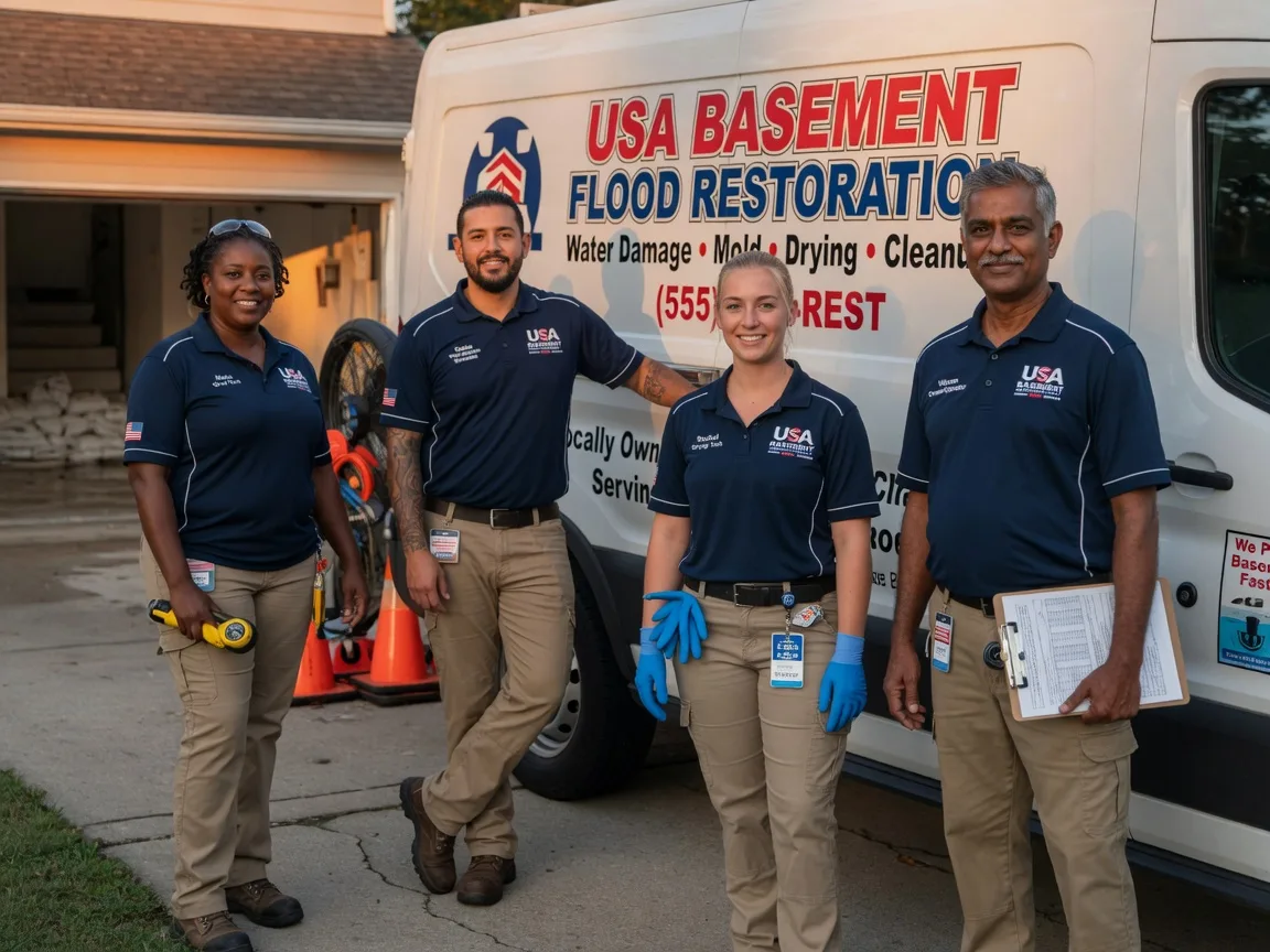 Basement Flood Cleanup company in Nova, OH