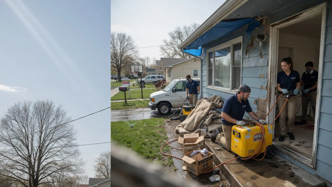 Basement Flood Cleanup in Nova, OH near me